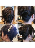 結婚式用アップstyle☆