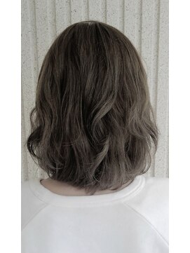 エイトタマプラ たまプラーザ店(EIGHT tamapla) 【EIGHTたまプラ】デザインカラー_切りっぱなしボブ