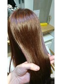 ツヤ髪ロング