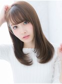＊LOREN＊クセ毛の方◎ナチュラル×小顔大人かわいいセミロング