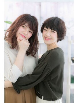 ミック ヘアアンドビューティー 大山店(miq  Hair&Beauty) 等身大の…大人かわいい”くせ毛風スタイル”a