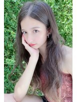 クーエフー(coo et fuu)&nbsp;フリンジウェーブのラフなロングスタイル♪藤沢