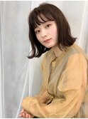 ◆ピンクアッシュ/艶カラー/くせ毛/外ハネ/ロブ/たまプラーザz1