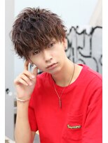 ネイビー(NAVY)&nbsp;無造作マッシュ