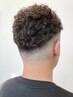 【再来◇メンズ限定】カット+ポイントパーマ