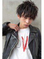 オースティン 門前仲町(AUSTIN) かき上げシルバーカラーサイドグラデーションスリークショート