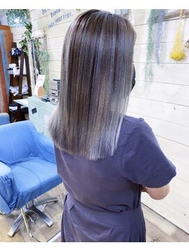 トーク 伊丹本店(TAL'KE) TAL'KE/バレイヤージュ×グレー_815