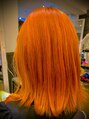 アグ ヘアー エクシード 上尾店(Agu hair exceed) ブリーチonカラー/バレンシアオレンジ