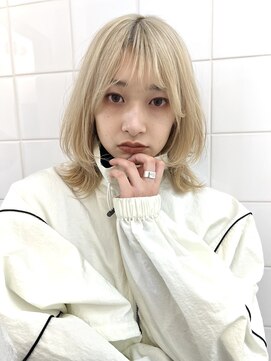 デート 下北沢(DATE) ホワイトブロンド