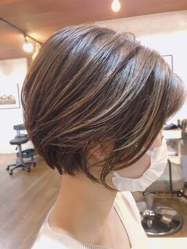 吉祥寺 はるへ ショートボブ×ナチュラルブラウン