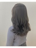 透明感グレージュ_ヌナボブ チャンモリ ボブルフ