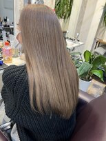 ヘアーエポック(hair epoque)&nbsp;ミルクティーベージュケアブリーチダブルカラー