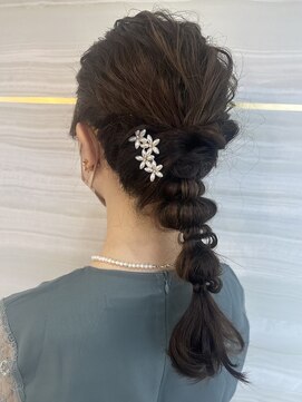 ラビス 浦和(Lovis) 韓国/斜めバング/シルキーベージュ/セクションカラー[浦和]