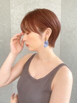 ロンド レグリーズ 立川(Lond leglise)&nbsp;ショート×顔周り×前髪×シルキーベージュ×グレージュカラー