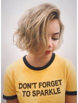 ギミック 自由が丘(gimmick)&nbsp;デザインカラーで作るミニマムボブ