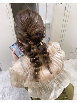 ファンド 千葉(fand) 編み下ろし/ヘアセット/ヘアアレンジ/千葉/MANAMI