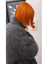 ヴァーディ オモテサンドウ(Vardy omotesando)&nbsp;オレンジヘア/暖色ヘア/ボブ