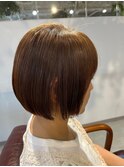 ミニボブ／似合わせカット／切りっぱなしボブ