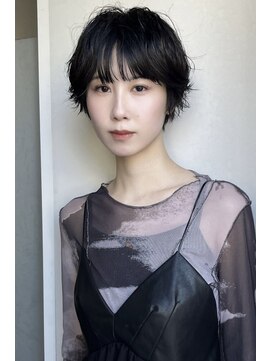 アルテヘアー(arte HAIR) 【arteHAIR】ショートパーマ/コンパクトショート/黒髪パーマ