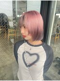 ルーツカラー ピンク ペールカラー ハイトーン名古屋