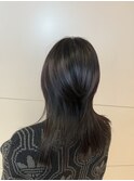 ウルフカット  シルバーバイオレット ハイウルフ