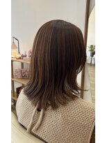 フラッフィーヘアー(FLUFFY hair)&nbsp;顔周りレイヤースタイル＋デザインカラー