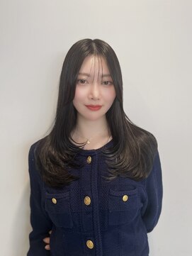 ソラ 広尾店(SORA) レイヤーカット/グレージュ［広尾］