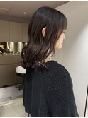 透明感カラー/色落ちまで綺麗/赤みなしカラー/暗髪/恵比寿駅