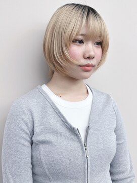 ラウンジ モリオ イケブクロ(Lounge MORIO Ikebukuro) ＊ハイトーン姫カット軽めボブ小顔ボブウルフボブレイヤーボブ