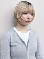 ラウンジ モリオ イケブクロ(Lounge MORIO Ikebukuro) *ハイトーン姫カット軽めボブ小顔ボブウルフボブレイヤーボブ