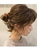 #ボブパーマ　#ルーズヘアアレンジ