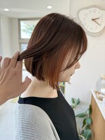 ラシク(racic)&nbsp;【racic】オレンジイヤリングカラー　10代20代30代