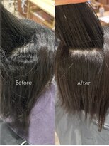 ヘアーアンドメイク ビス(HAIR&MAKE bis) 縮毛矯正【咲 奈】