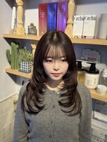 バレッタ(Barretta by neolive)&nbsp;〈Barretta〉ラベンダーカラー/レイヤーカット/蒲田