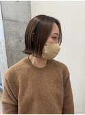 タイト×外ハネで魅せる洗練ボブ/大宮/髪質改善/韓国