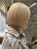 ザザ ZA/ZA 目白&nbsp;【抜きっぱなしハイトーンボブ】目白美容室