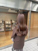 ヘアルージーヌーリエ(hair Loger nourrir.)&nbsp;おすすめ春カラー　カシミアピンク