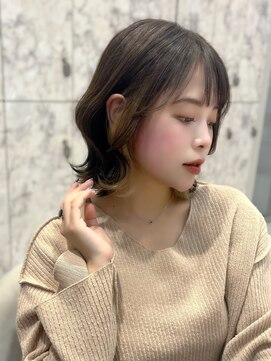 ルームバイシー 新宿(Loom. by Sea) イメチェン×ボブレイヤー[韓国/新宿/顔まわり]松本