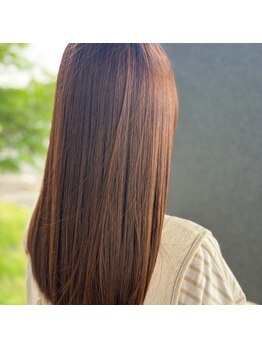 フロッグスターワン(FROGSTAR ONE)の写真/髪質改善ストレートでダメージに強い髪へ♪しなやかで扱いやすく。艶を最大限にひきだします。