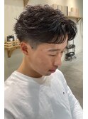 ショートフェザーパーマ_浅沼耀