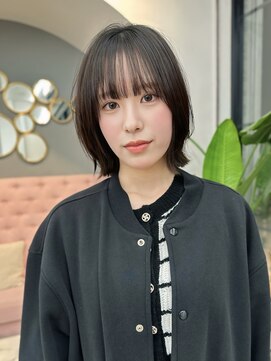 サンド 大阪梅田(sand) ココアベージュ/オリーブグレー/小顔