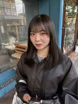チェリーコーク ウブ(CHERRY COKE ubu)&nbsp;浅めレイヤー×オリーブグレー