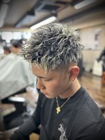ヘアー ショップ ウェイブ(WAVE)&nbsp;カット＋ツイストパーマ＋メッシュ