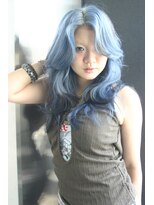 ディーン ジュスィ 栄店(DEAN JECY) 透明感ブルー×レイヤーカット