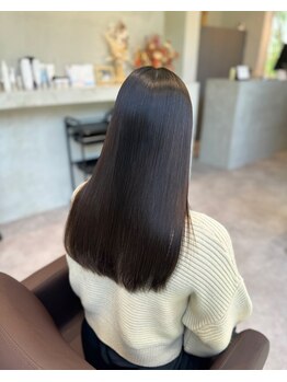 waku 西尾店【ワク】【2026年8月4日NEW OPEN(予定)】の写真/髪質改善トリートメント導入サロン。ブリーチしても潤いのある最高のサラ艶髪に♪