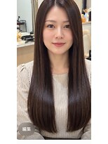 ヘアアトリエ ナイン(hair atelier nine)&nbsp;ハッシュカット/グレージュ/ツートンカラー/福島市