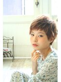 【atelier NINO 下北沢】ベリーピンクショートスタイル