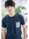 重めバングの大人っぽショート