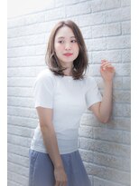 ソア 武蔵小杉(SOAR) 無造作黒髪伸ばしかけラフヴェールウェーブの小顔フェザーロング