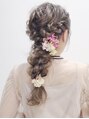 クーヘアードゥエ(COO hair doue) 編み下ろしスタイル